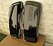 Pair ABS Saddlebag Lids Painted Gloss Vivid Black for Harley-Davidson Touring Saddle Bags 1994-2013 Electra Glide, Road Glide, Road King, Street Glide