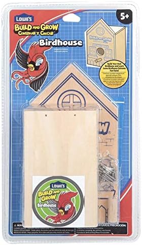 Amazon Com Build And Grow Birdhouse Lowe S By Lowe S Home Kitchen