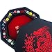 Fantasydice Red Fire Dragon Dice Tray with Lid – 9