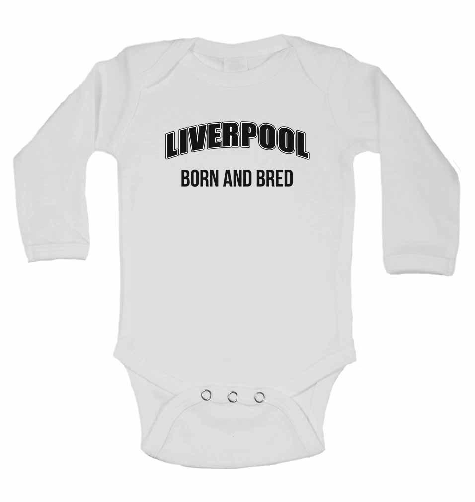 personalised liverpool baby grow