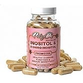 POLYC'S PCOS Supplement for Women -Myo-Inositol & D-Chiro Inositol 40:1 Ratio for Hormone Balance, Fertility & Reproductive Wellness – Ovarian Health & Ovulation, Vegan, 120 Capsules