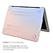 GMYLE MacBook Air 13 Inch Case A1466 A1369 Old Version 2010 2017, Hard Shell Plastic Matte Cover (Baby Pink & Serenity Blue Gradient)