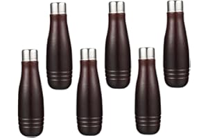 SEWACC 6Pcs Wooden File Handles Replacement Accessory Wood Rasp Handle for Metal Files Woodworking Tools