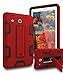 TIANLI Case for iPad 8th Generation, 7th Gen Cover iPad 10.2 2020/2019, Shockproof TPU Bumper Protective Case with Kickstand for iPad 10.2 Inch,Red Black