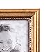 Malden International Designs 2177-57 Classic Wood Picture Frame, 5x7, Gold