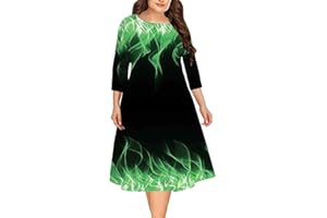 Kuluzego Womens Boat Neck Dresses Formal Elegant Dresses Homecoming Dress for Women Long Short Elbow Length Sleeve Dresses