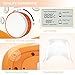 [2018 UPGRADED]Baby Bottle Warmer, Bottle Sterilizer & Smart Thermostat 4-in-1 with Fast Transit Heat, Real Time Temperature LCD Monitor and Precise Temperature Control, fit most brands baby bottles