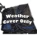 Pet Gear PG8400NZWC Weather Cover for No-Zip Jogger, AT3 and NV Pet Stroller, One Size, Black