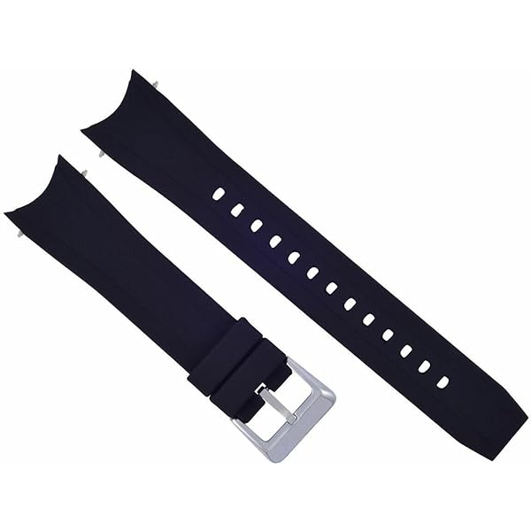 Amazon.com: Ewatchparts 23mm Rubber Diver Watch Band Strap