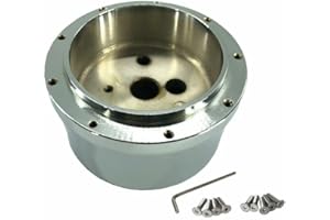 PATEYNEY 9 Bolt Hole Steering Wheel Hub Adapter Mount Chrome Aftermarket for Chevy GM