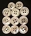 11 Mother of Pearl (MOP) shirt buttons gifts present bday birthday holiday stocking stuffers