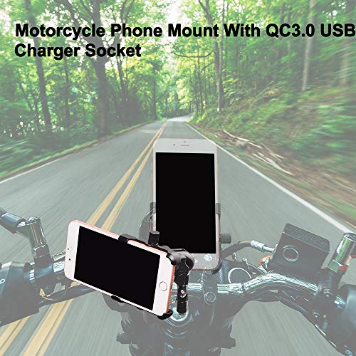 thumbnail image 2 of IMESTOU Motorcycle Phone Holder Wireless Charger And Australia 2 of 11