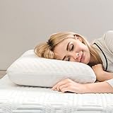 TAMPOR Memory Foam Pillow Premium Bed Pillows for Neck Support Hypoallergenic Neck Pillow for Sleeping with Removable Pillow Cover, for Back & Side Sleepers, Standard