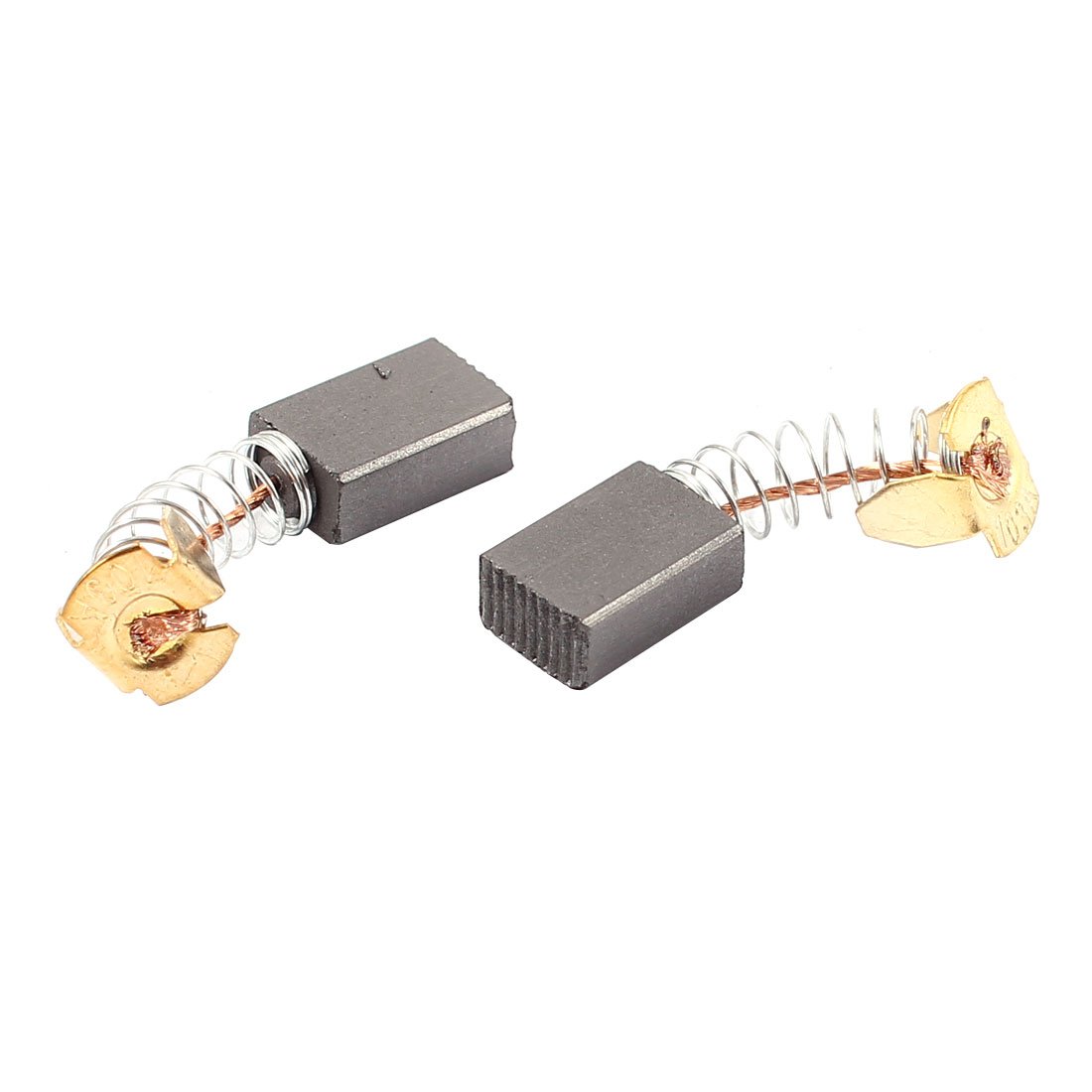 sourcingmap 2 Pcs Carbon Electric Motor Brushes 15mm x 10mm x 6mm for Drill