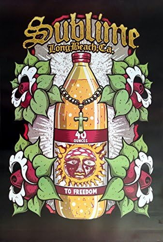 J-4801 Sublime Long Beach Ca American Ska Punk Band From Long Beach Wall Decoration Poster Size 23.5"x35"