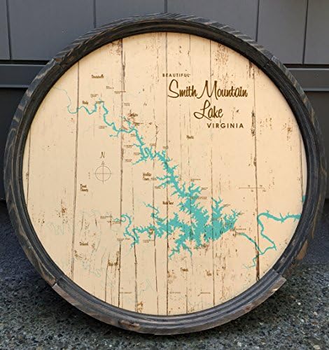 Smith Mountain Lake Map Barrel End