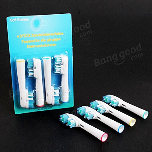 Pink Lizard 4PCS Universal Replacement Electric Toothbrush Head For Oral-b - Thumbnail 4