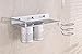 SIFAN Multifunctional Wall Mount Bathroom Organizer Collection Storage, Bathroom Storage Rack, Hair Dryer Holder, Toothbrush Storage