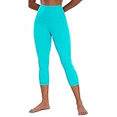CRZ YOGA Butterluxe Yoga Capris Leggings 21'' - High Waisted Buttery Soft Lounge Womens Crop Pants