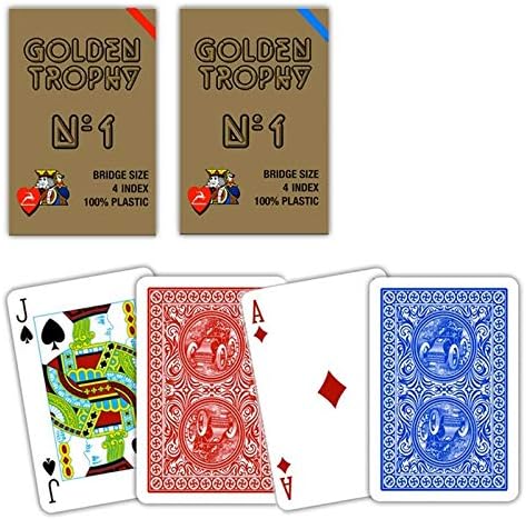 Modiano - Special Card Decks, 300490, Blau, 6 cm x 9 cm x 2.6 cm