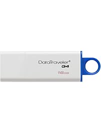 Kingston Digital 16GB Data Traveler 3.0 USB Flash Drive - Blue (DTIG4/16GB)