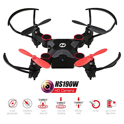 Holy stone hs190w mini fpv drone with camera live video 2.4ghz 6-…