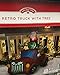 Santa Truck Retro with Christmas Tree on Roof Airblown Inflatable 8ft
