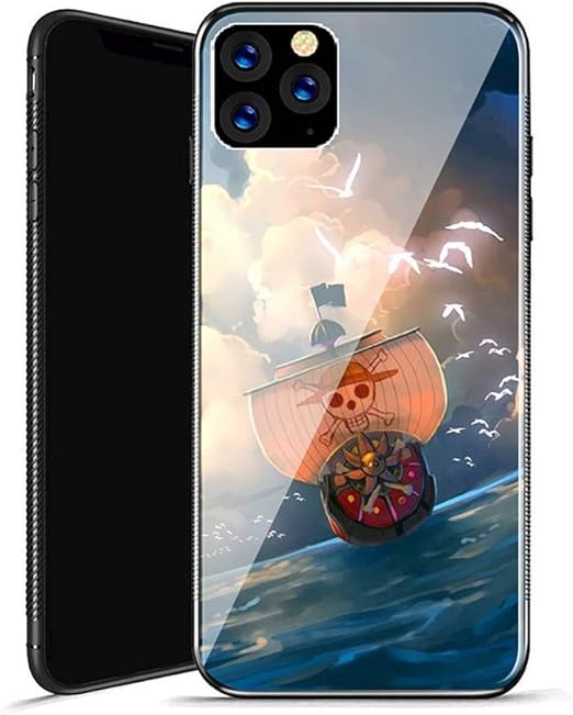 Amazon Com Ruiwei Phone Case Iphone 11 Pro Max Rwno 506 One Piece Anime Tempered Glass Design Pattern And Soft Silicone Rubber Bumper Frame For Scratch Resistant And Anti Scratch Absorption
