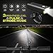 Sahara Sailor Front Bike Light USB Rechargeable - Super Bright 800 Lumens Aluminum Alloy IPX6 Waterproof Bicycle Light Supports Wired Remote Control - Fits ALL Bicycles, Road, MT