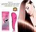 Vergiano Easy Glide Pain Free Detangling Hair Brush for Adults, Kids, Pets - Easily Remove Knots & Tangles (Pink)