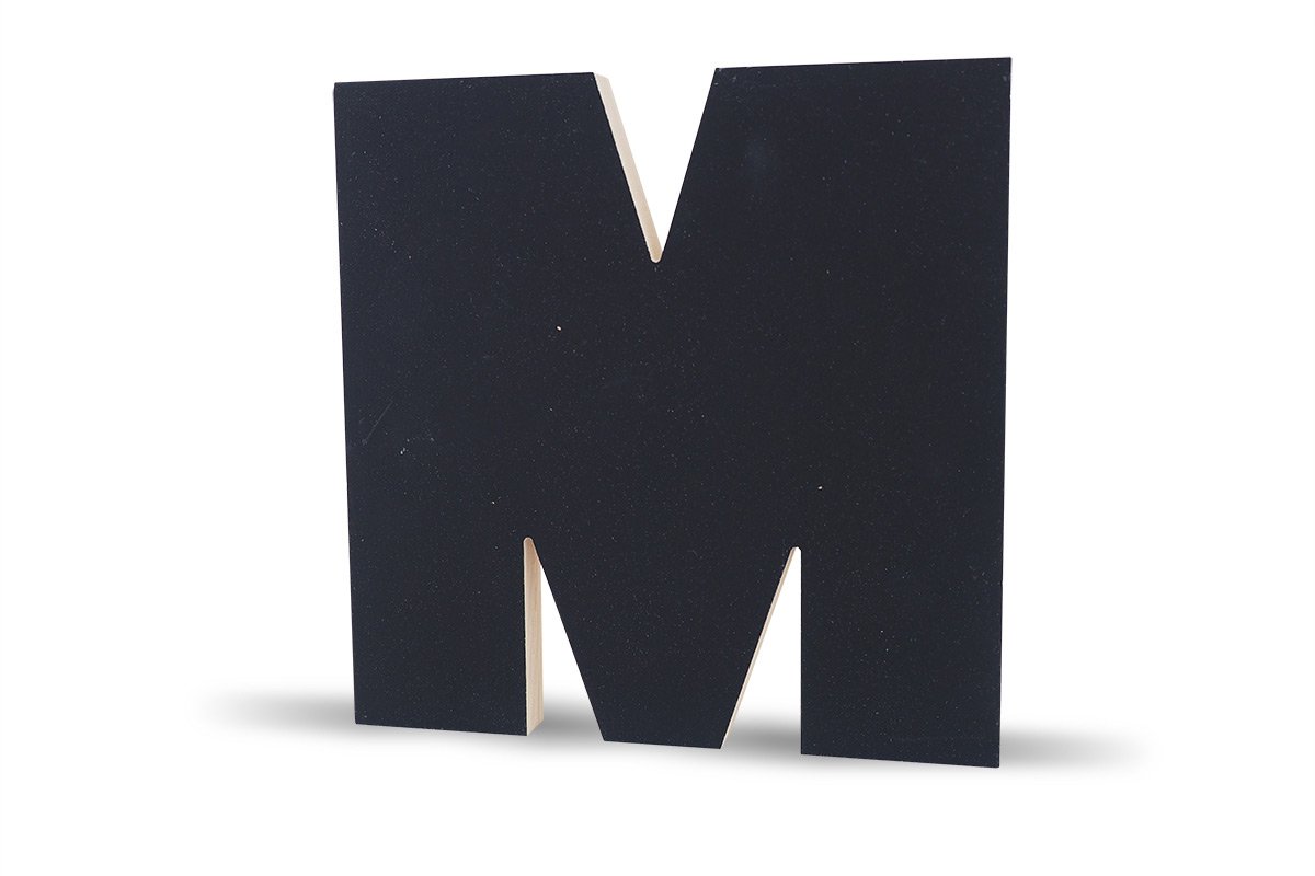 La Lluna0207000-M M Blackboard Letter (29 cm) /Toys