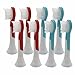 SonicPRO Kids (8x) Compact Replacement Brush Heads with Covers, Compatible with Kids Philips® Sonicare® Hx6032/94, HX6311/07, HX6311/02-8 Pack SonicPRO made by Great Value Tech