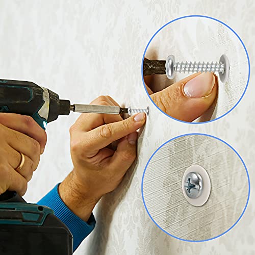 USA Stock Self Drilling Plastic Drywall Anchors and Screws Kit 100