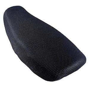 Allextreme EX-000B Universal Mesh Bike Seat Cover Anti Skid Net Cushion Compatible with Activa, Jupiter, Maestro Scooty…