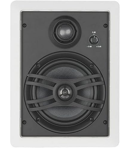 Amazon.com: Yamaha NS-IW470 3-Way In-Wall Speaker For Custom