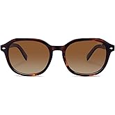 SOJOS Trendy Square Polarized Sunglasses for Women Men, Retro Vintage UV Protection Womens Mens Sun Glasses SJ2624