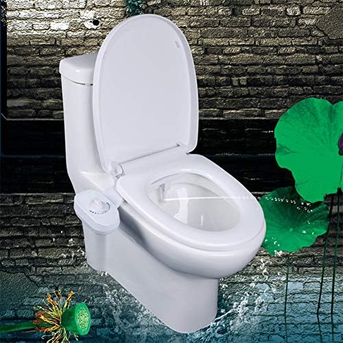 B5645ellsToilet Bathroom Non-Electric Nozzle Cleaning Water Bidet Attachment Seat Sprayer