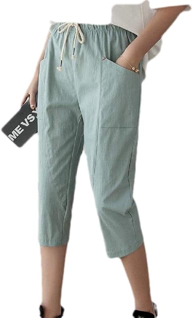 high rise linen shorts