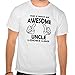 This is What an Awesome Uncle Looks Like Adult T-Shirt Tee