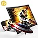 Screen Magnifier for Cell Phone Anti-Blue Light HD 12'' Curved Projector 3D Phone Screen Amplifier with Foldable Holder Stand Screen Enlarger Compatible with iPhone 11 Pro Max XS XR X 8 Samsung Galax