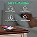 Wireless Charger Charging Pad Compatible for iPhone X, iPhone 8/8 Plus, Nexus 7/6/5, Galaxy S9/S9+/S8/S8+/S7/S7 Edge/S6, Nokia1520 and Other Devices, Provides Fast Charging Black