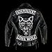 VEGASBEE® Lone Wolf Embroidered Iron-On Patch Biker Jacket Rider Vest Bottom Rocker 12