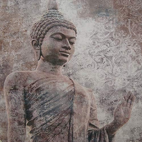 5D Diamond Painting Kit for Adult DIY Rhinestone Embroidery Full Drill Diamond Painting Arts Craft Paint by Numbers for Home Wall Decor Buddha (Buddha-2)