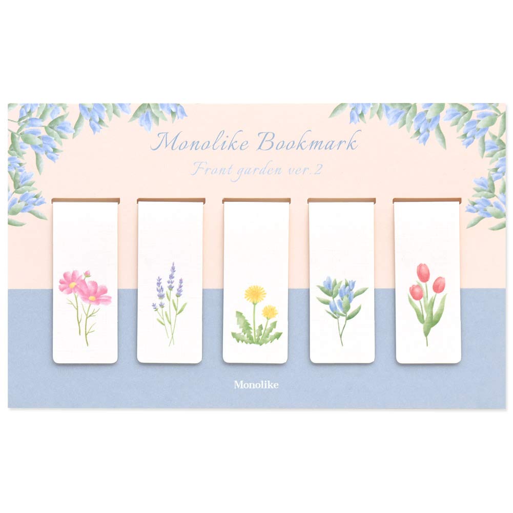 Monolike Magnetic Bookmarks Front Garden ver.2, Set
