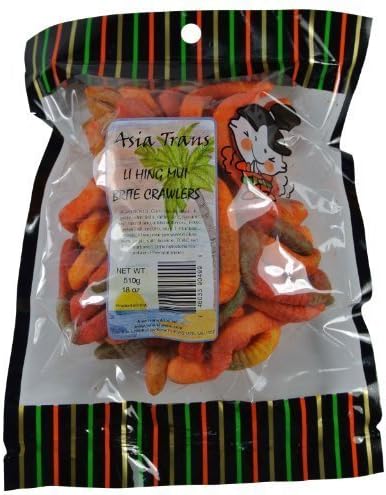 Li Hing Mui Brite Crawlers 18 Oz by Hawaii Snacks
