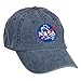 e4Hats.com NASA Insignia Embroidered Washed Cap - Navy OSFM