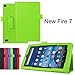 Fire 7 5th Generation Case,Mama Mouth PU Leather Folio 2-Folding Stand Cover with Stylus Holder for 7