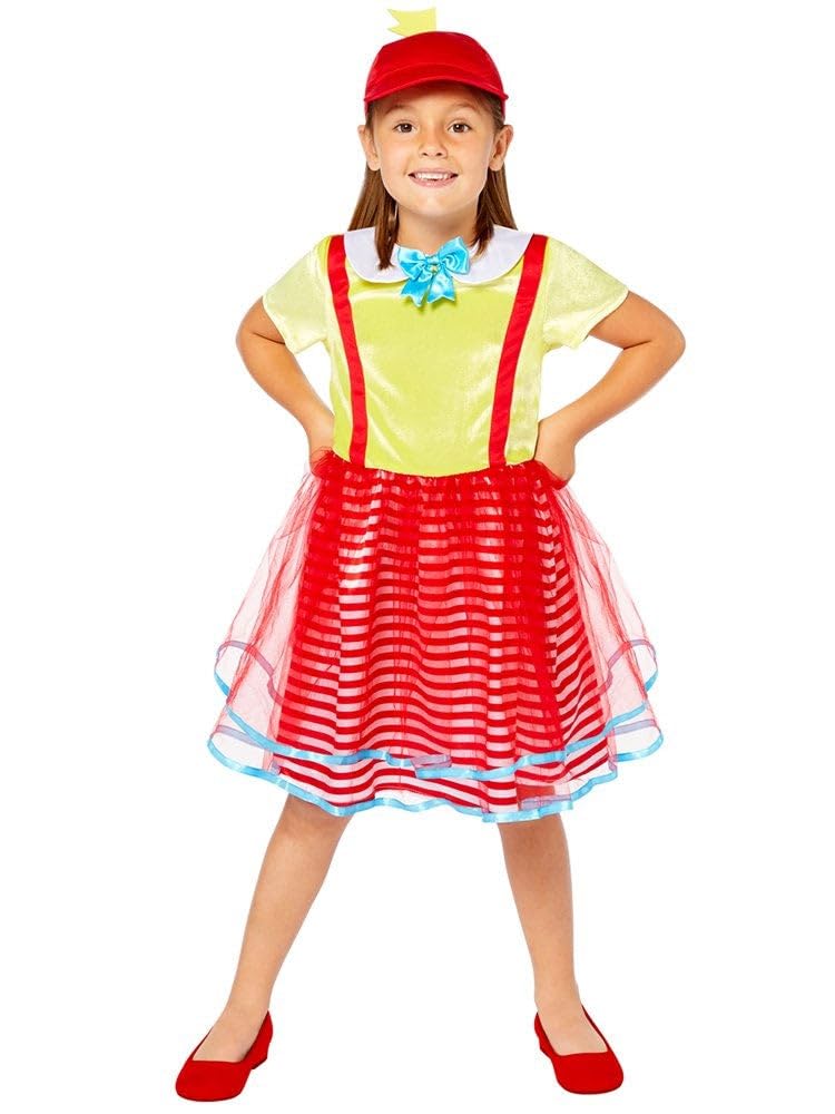 (PKT) (9909958) Child Girls Double Trouble Dress Costume (6-8yr)