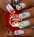 4th of July Mickey (Ver.2) Clear Vinyl Cut, Peel and Stick Nail Art Decals/Stickers by DimOxy Designs.