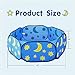 Aeroway® Dark Blue Kids Ball Pit Toddler Ball Playpen Baby Play Pit with Zippered Storage Bag Ideal for Toddlers Pets Indoor Outdoor Play (Balls Not Included)